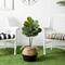 3ft. Artificial Fiddle Leaf Fig Tree With Handmade Cotton & Jute Woven Basket DIY Kit